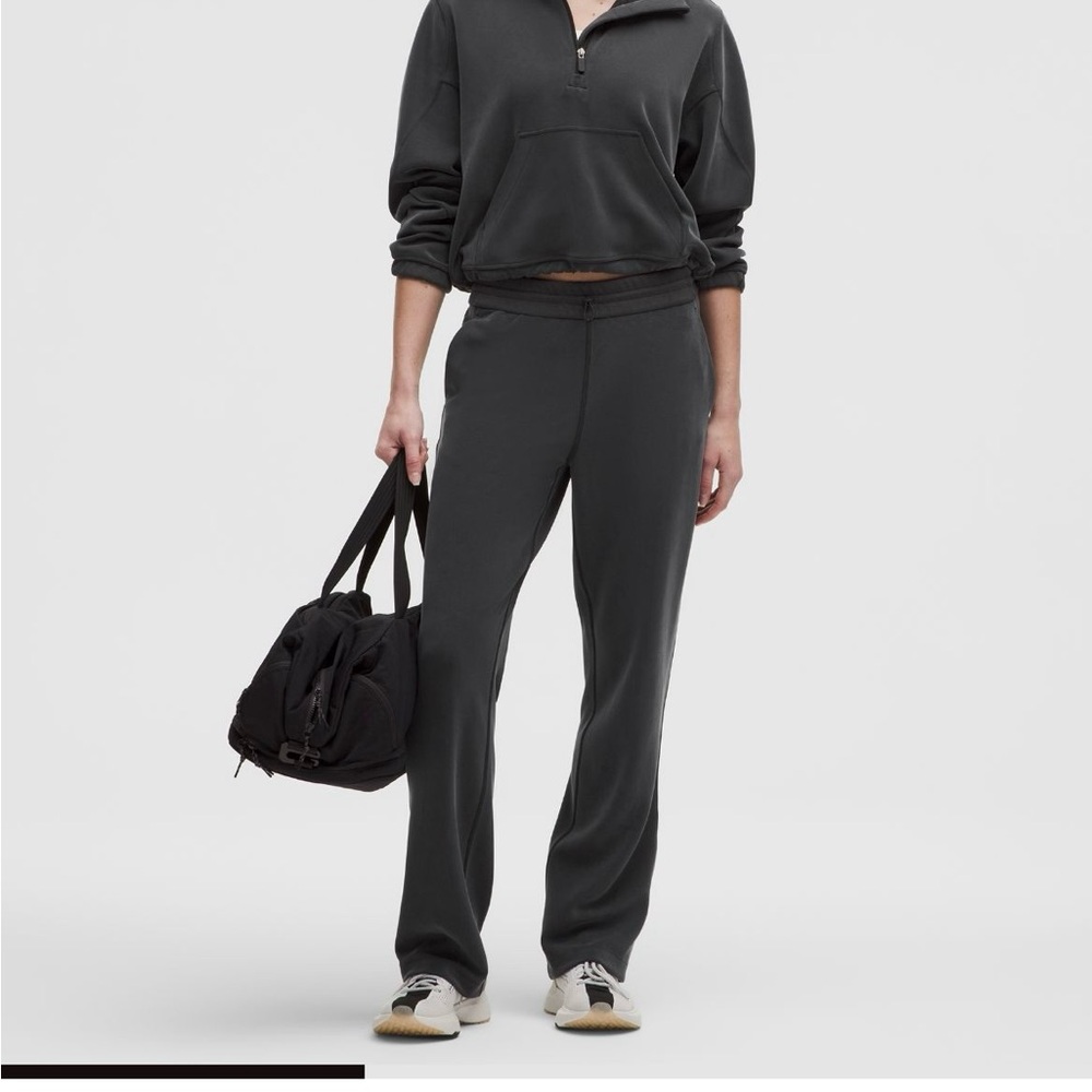 LULU Softstream HR Pant Reg Size 8 Black